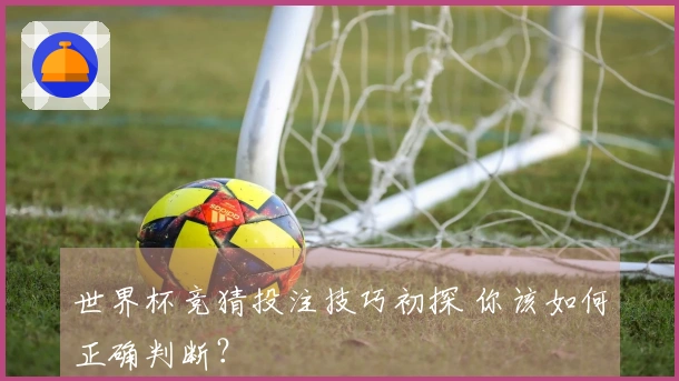 世界杯竞猜投注技巧初探 你该如何正确判断？