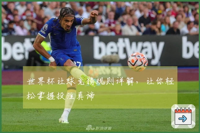 世界杯让球竞猜规则详解，让你轻松掌握投注真谛